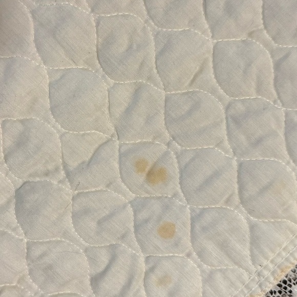 Set of 4 Vintage Floral Placement Mats 1 Table Runner w/ Lace Trim Cottagecore - Picture 14 of 15